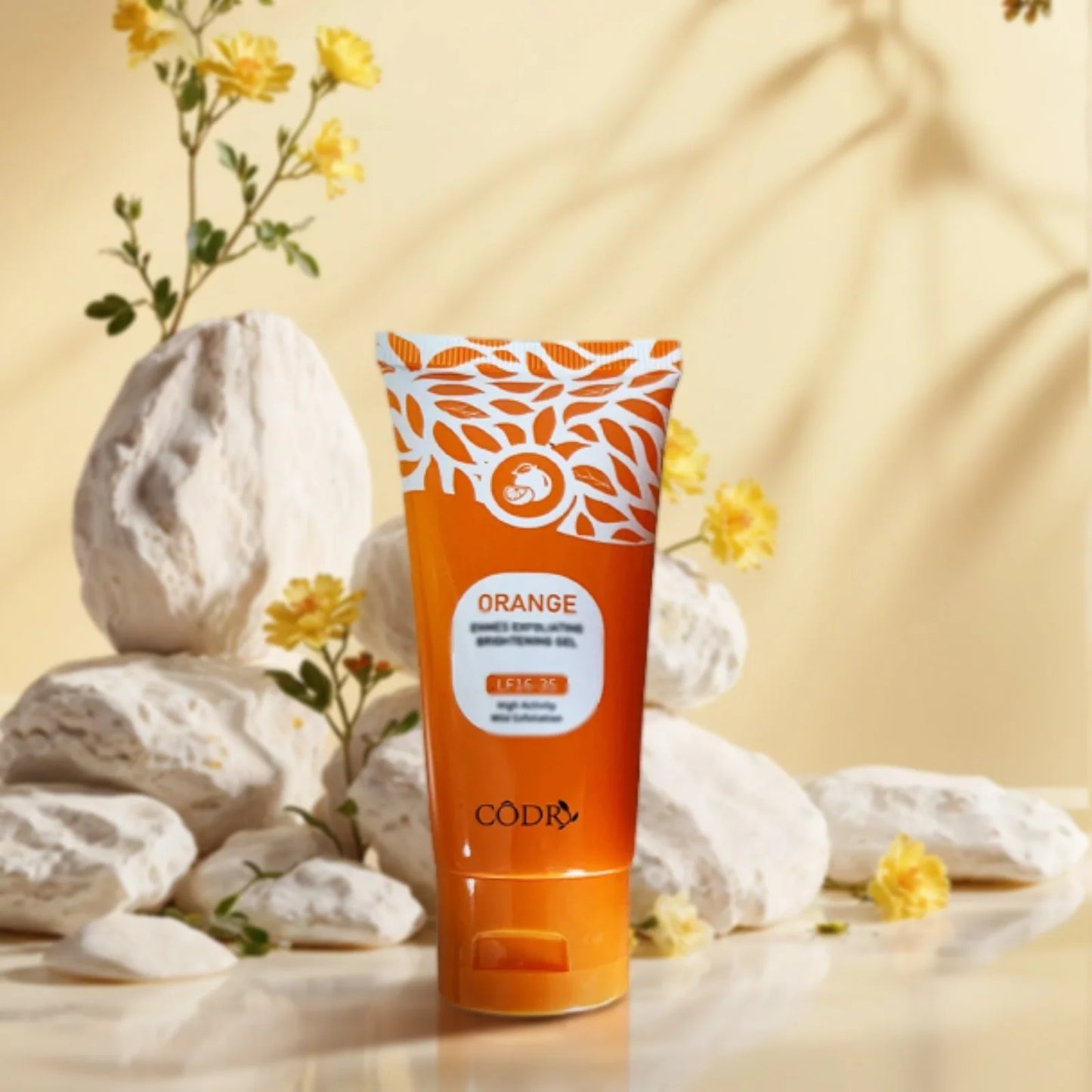 Lf16-35 Orange Exfoliating Gel Gently Cleans Pores Smooth Texture